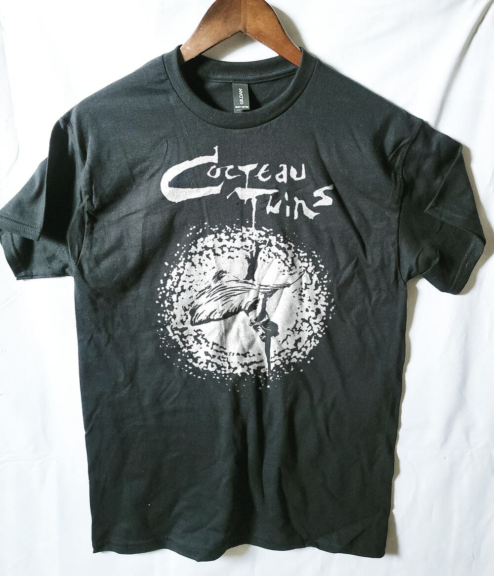 cocteau Twins band t shirt Size Medium Black